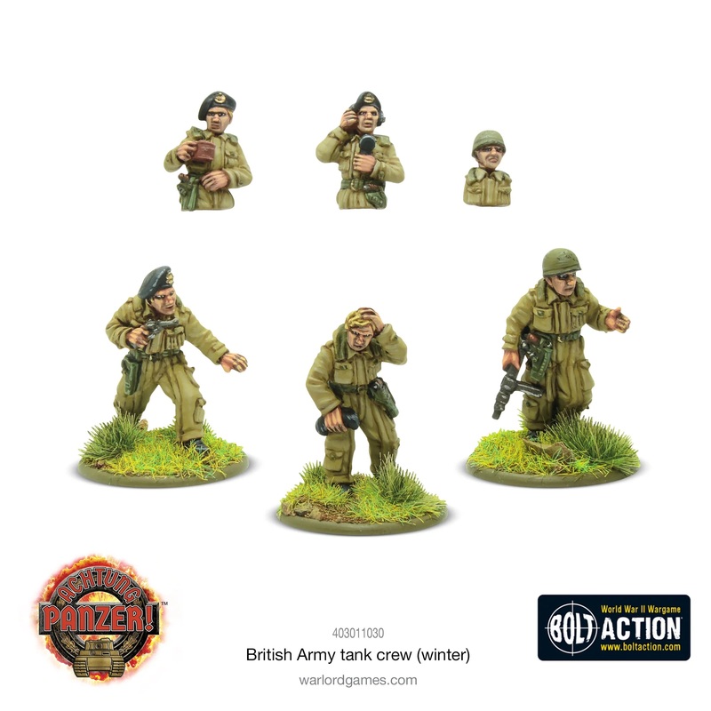 Warlord – Bolt Action: British Tank Crew (Winter)