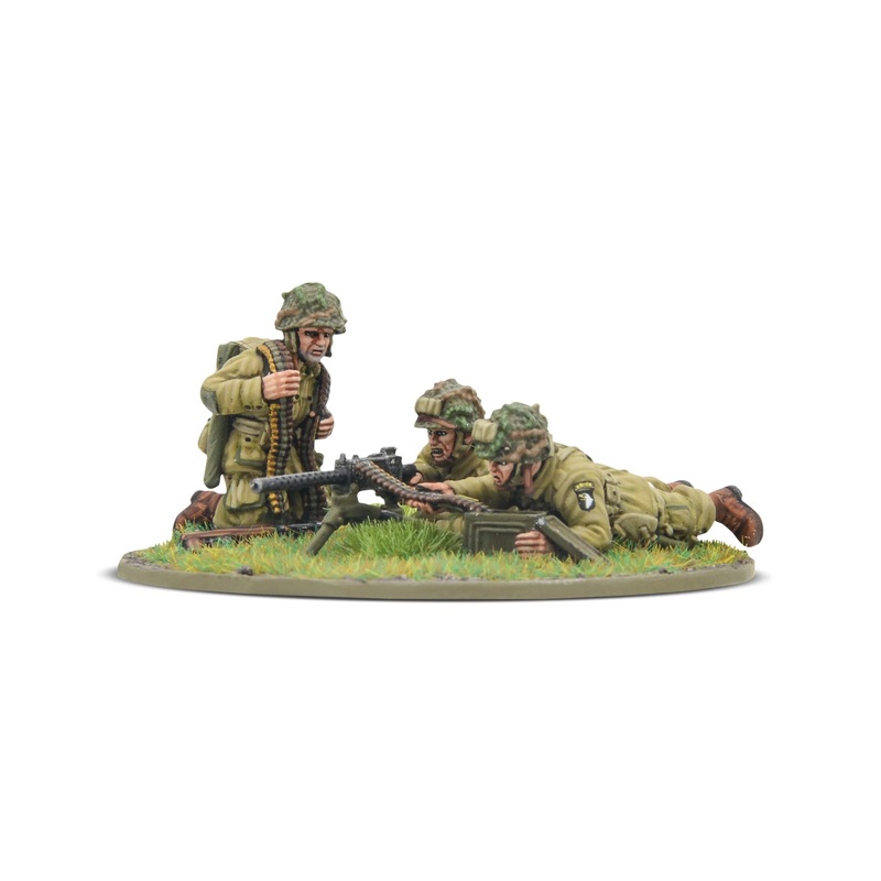 Warlord – Bolt Action: US Airborne (D-Day) Platoon MMG Team