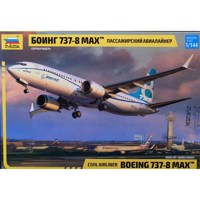 Zvezda – 1/144 Boeing 737-8 Max