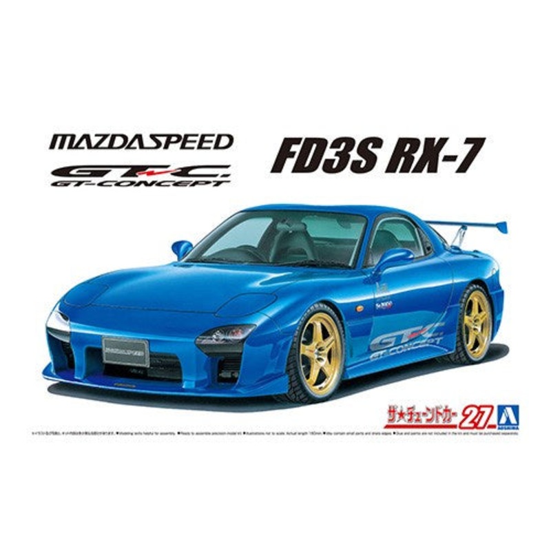 Aoshima – 1/24 Mazda Speed FD3S RX-7 A-Spec GT-C ’99
