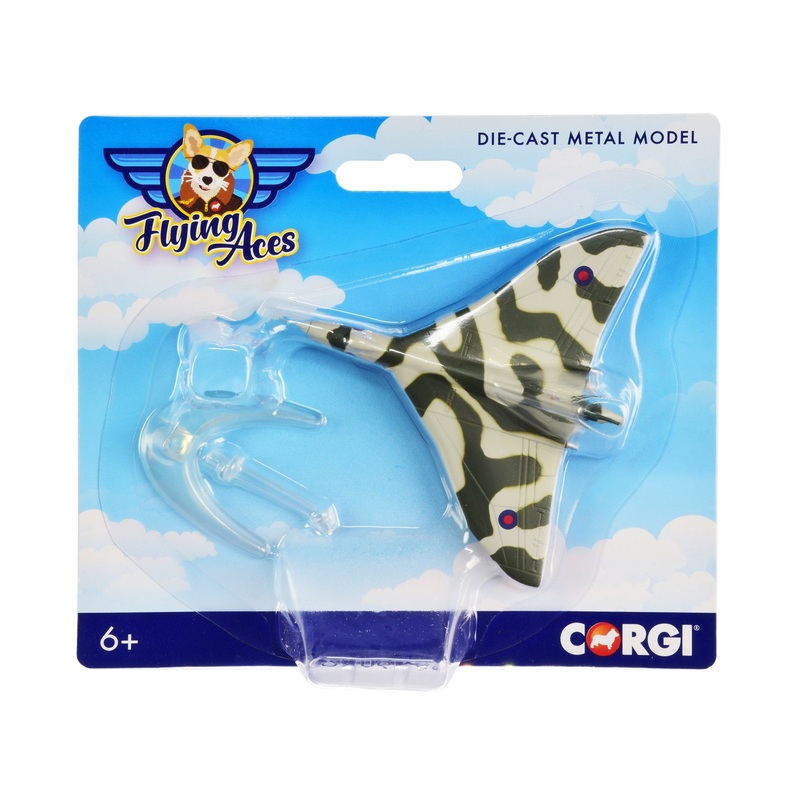 Avro Vulcan Strategic Bomber Aircraft “RAF” “Flying Aces” Series Diecast Model by Corgi