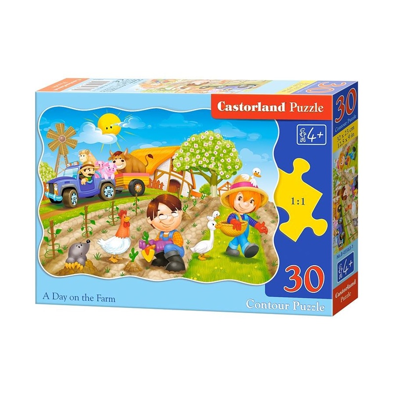 Castorland – A Day on the Farm (30pcs)