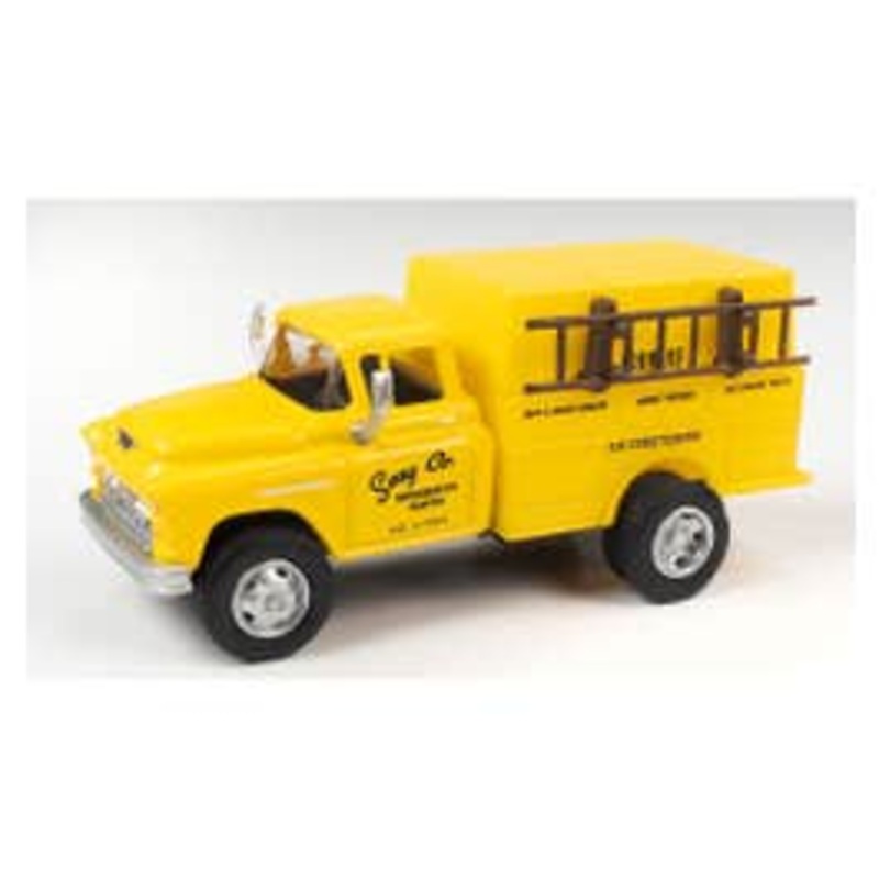 Classic Metal Works 30652 HO 1955 CHEVY UTILITY TRUCK (REFRIGERATION & HEATING)