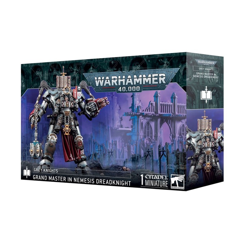 GW – Warhammer 40k Grey Knights: Grand Master In Nemesis Dreadknight  (57-05)