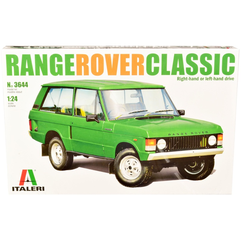 Skill 3 Model Kit Land Rover Range Rover Classic 1/24 Scale Model by Italeri