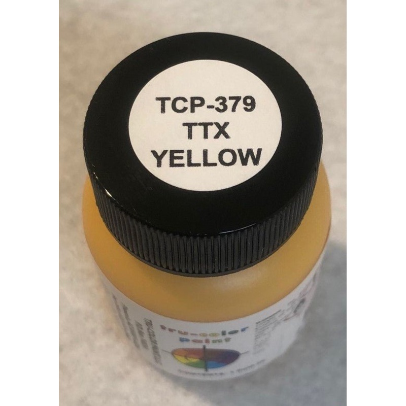 Tru Color TCP-379 TTX Leasing, Yellow, Paint 1 ounce