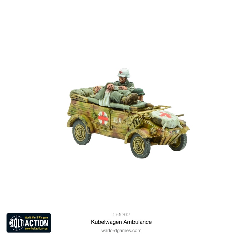 Warlord – Bolt Action: Kubelwagen Ambulance