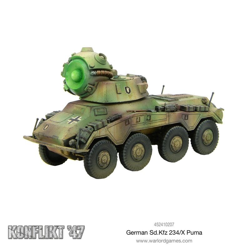 Warlord – Konflikt ’47 Sd.Kfz 234/X Puma