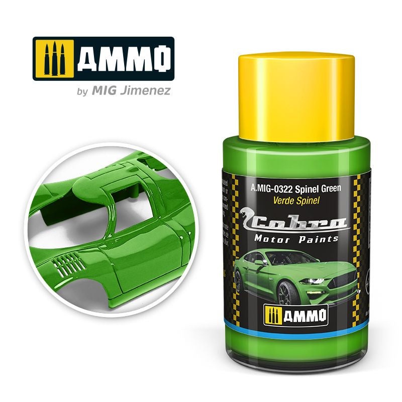 AMMO – 0322 Cobra Motor Spinel Green