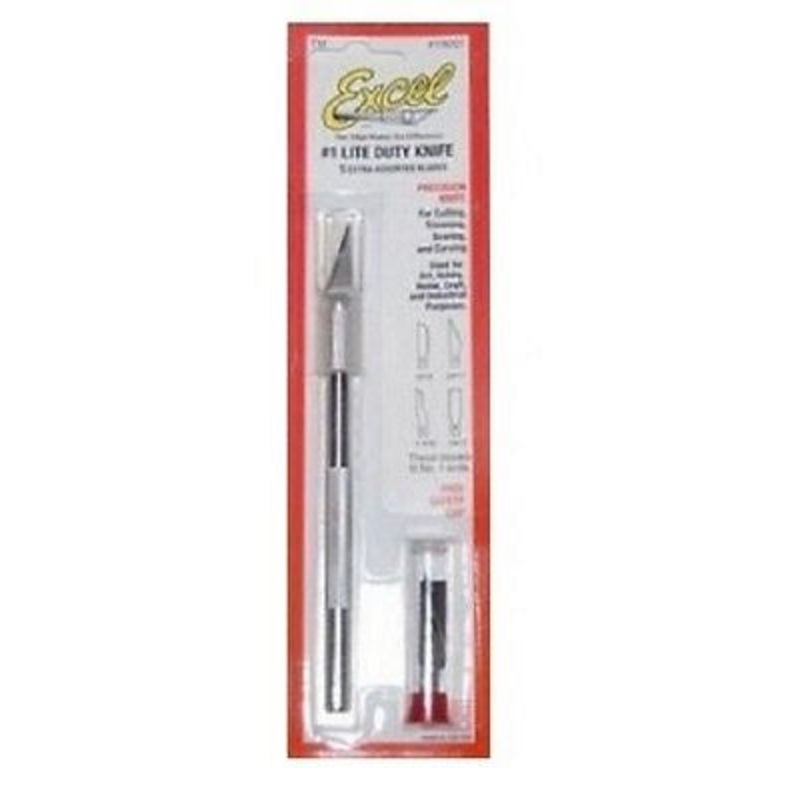 Excel – Hobby Knife #1  w/ Assorted Blades