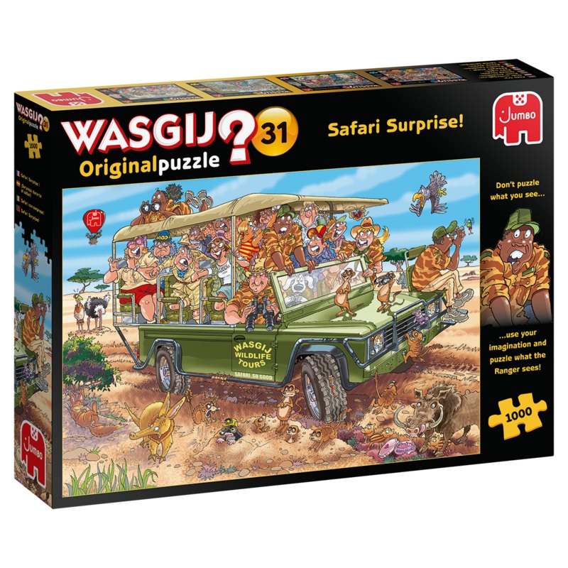 Jumbo – WASGIJ Original 31 – Safari Surprise! (1000pcs)
