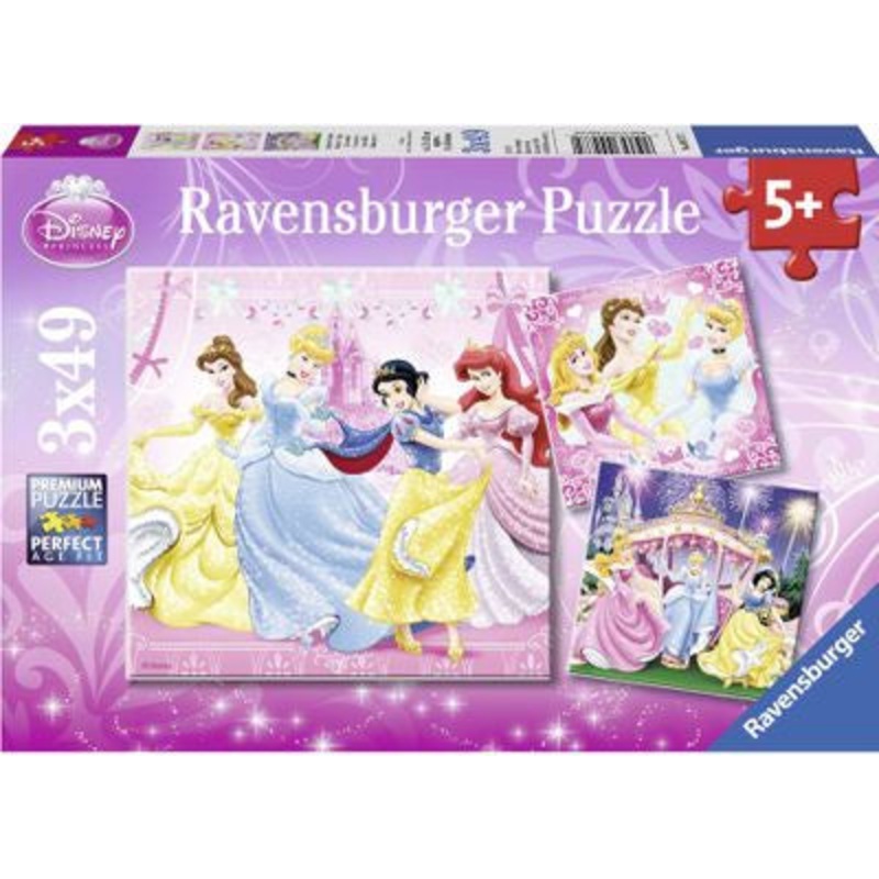 Ravensburger – Disney Princesse Snow White (3x49pcs)