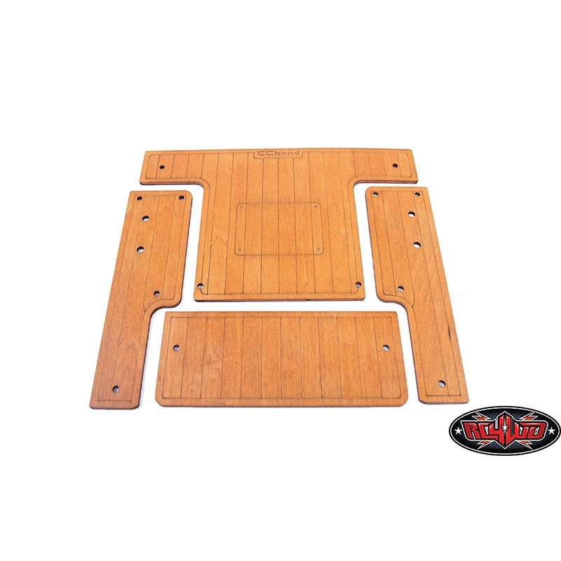 RC4WD – Cargo Bed Wood Decking Gelande II Land Roverv