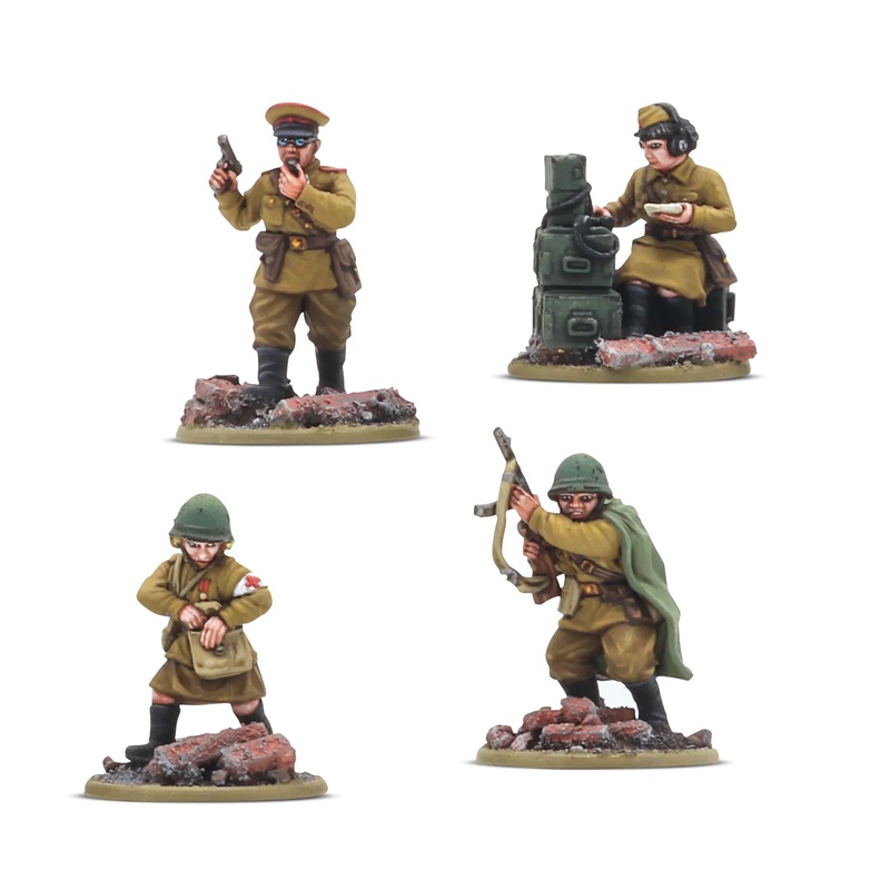 Warlord – Bolt Action: Soviet Infantry HQ