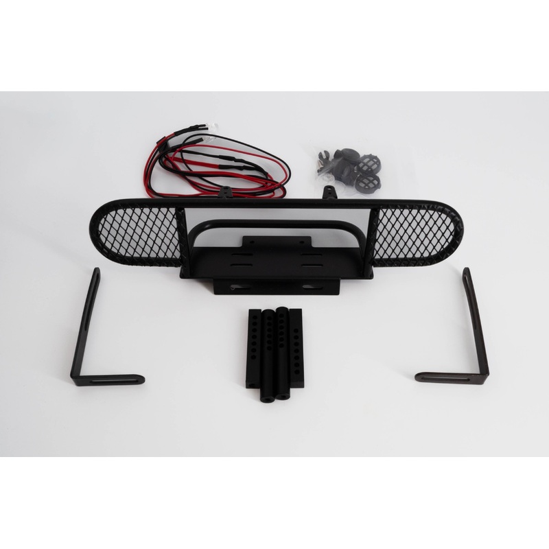 BigHorn RC – Metal Alu Alloy Front Bumper With Light