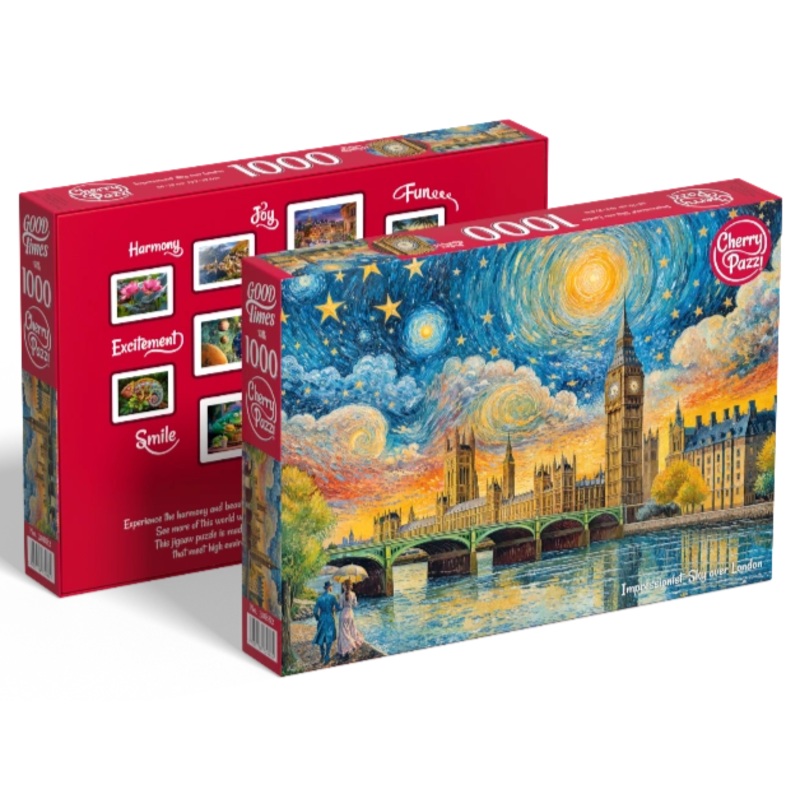 CherryPazzi – Impressionist Sky Over London (1000pcs)