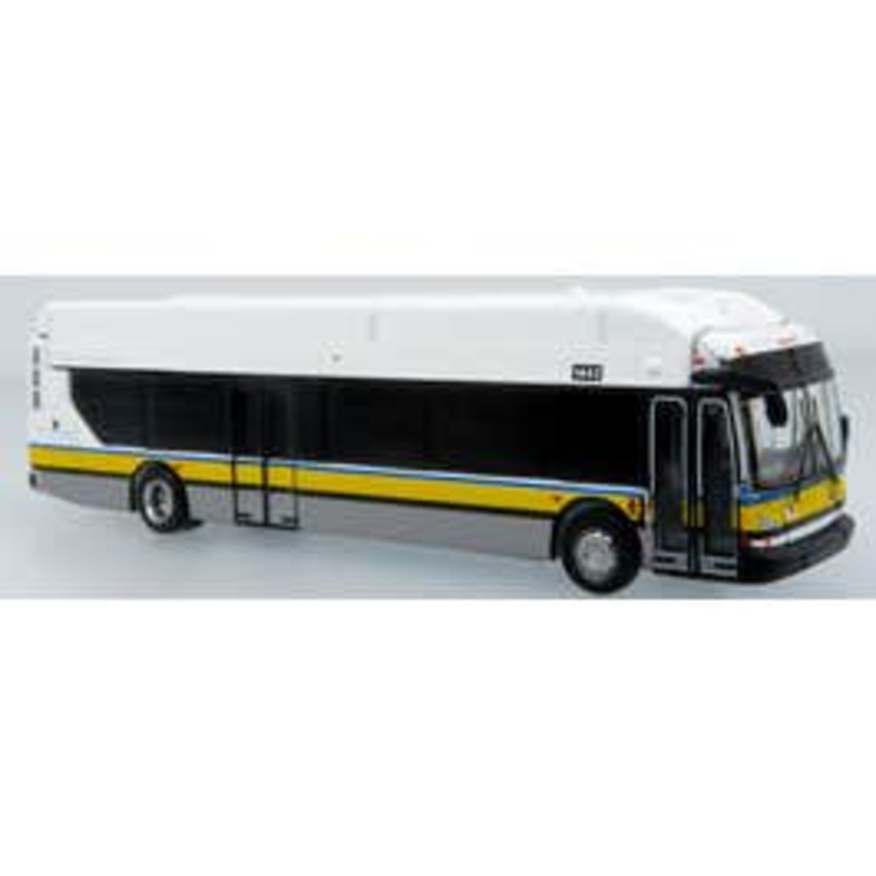 Iconic Replicas 160-0575 N NFI Xcelsior XN40 Transit Bus: Yellow Stripe