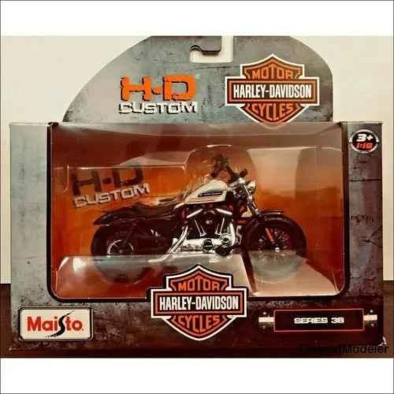 Maisto- Harley-Davidson Motorcycles Series 38-1/18 scale die-cast model 48SPCL