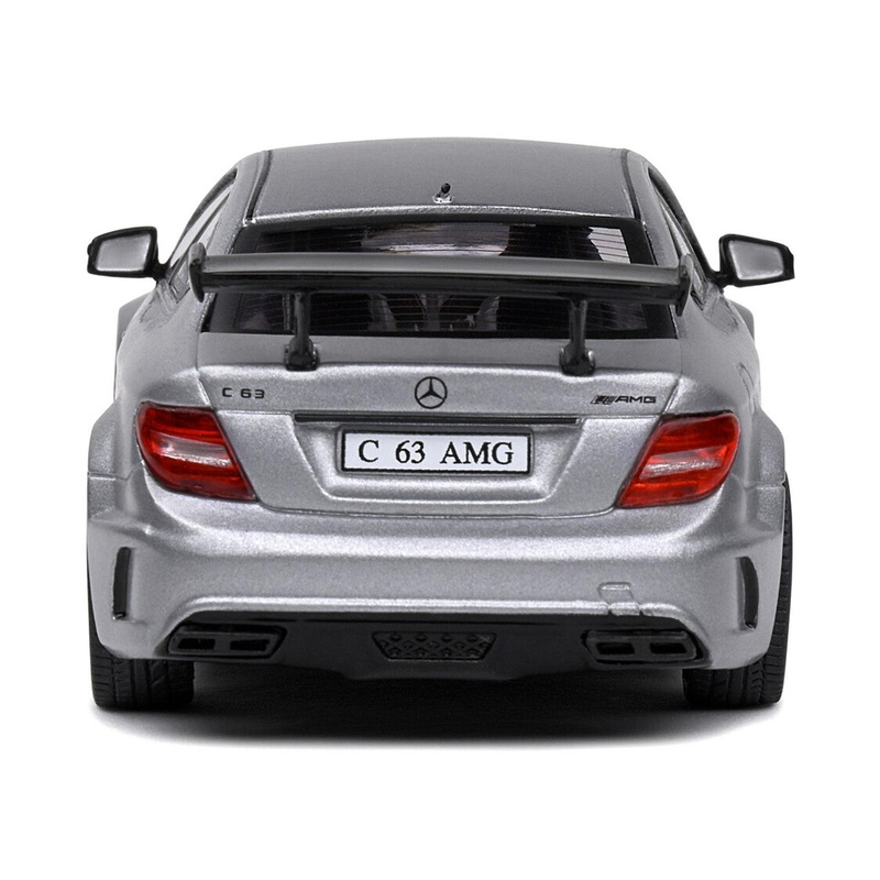 Mercedes-Benz C63 AMG Black Series Matt Gray Metallic 1/43 Diecast Model Car by Solido