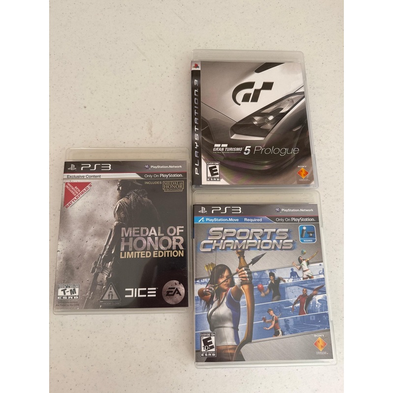 PlayStation three games (3ea.)