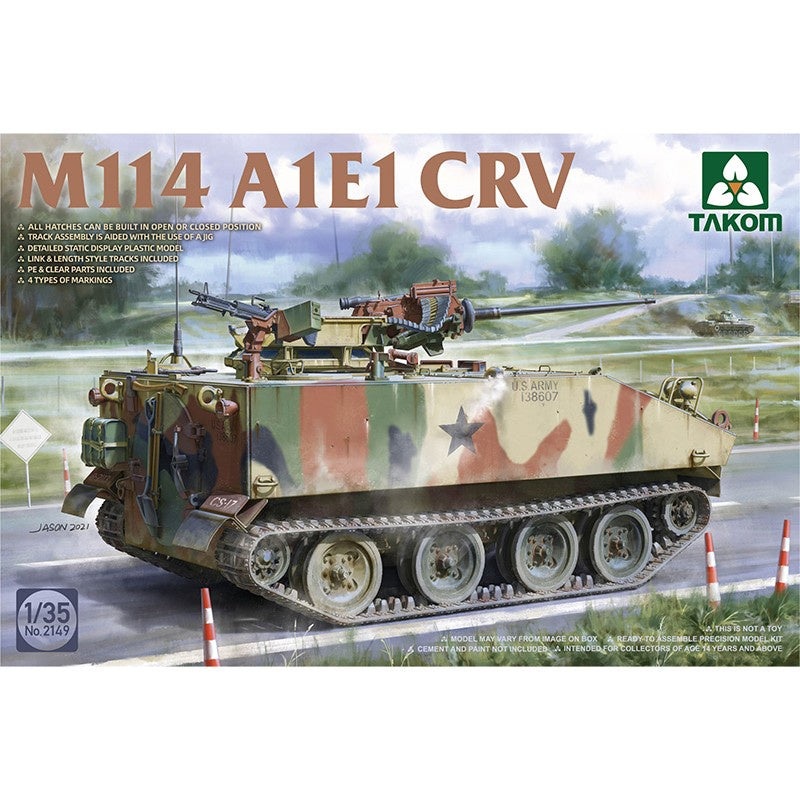 Takom – 1/35 M114 A1E1 CRV