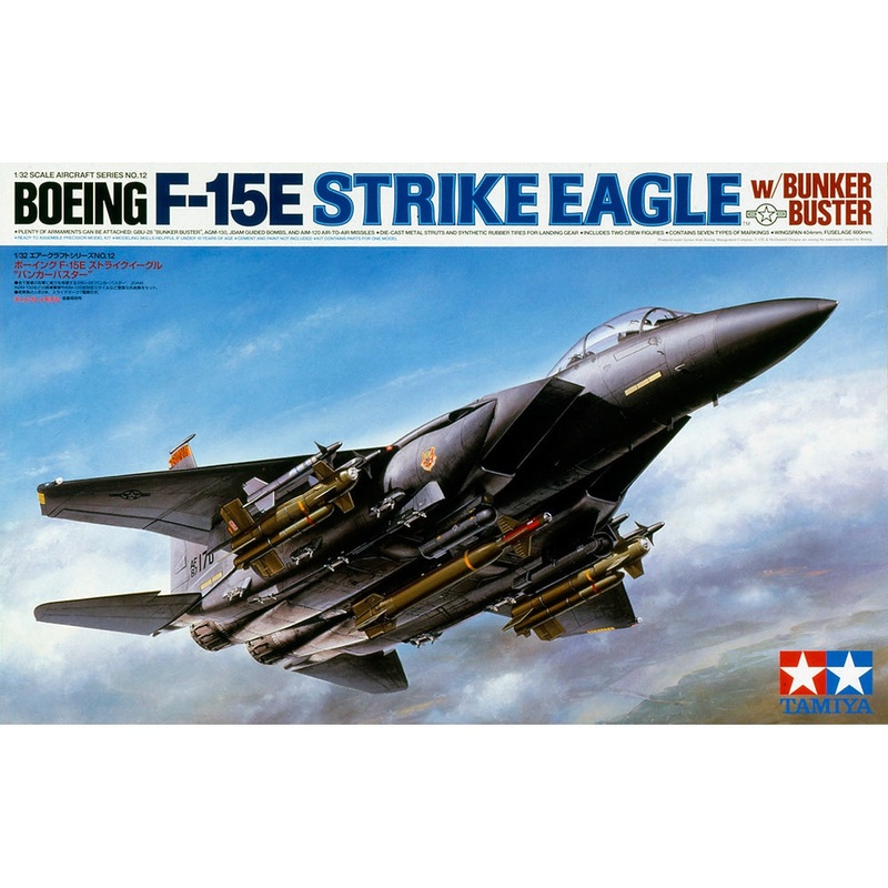 Tamiya – 1/32 F-15E Strike Eagle w/Bunker Buster