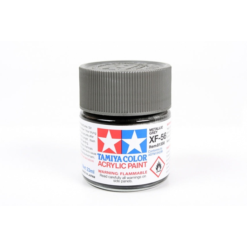 Tamiya – XF-56 Metallic Grey Acrylic (23ml)