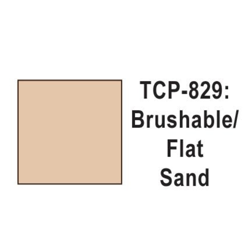 Tru Color TCP-829 Flat Sand Paint 1 Fluid Ounce