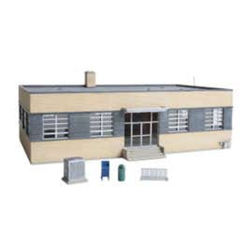 Walthers #933-4200 Cornerstone – Brick Post Office — Kit