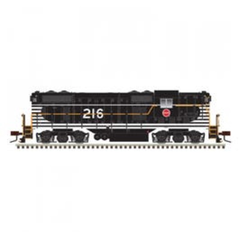Atlas 10003957 HO GP7 GOLD MISSOURI PACIFIC (C&EI BUZZSAW PATCH) 209 (BLACK/WHITE/ORANGE) DCC/Sound