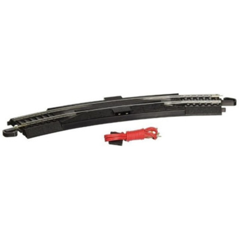 Bachmann 44402 HO Scale E-Z Track 18 Radius Curved Terminal Rerailer with Wire