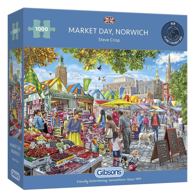 Gibsons – Market Day, Norwich (1000pcs)
