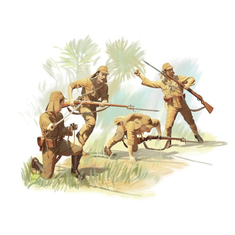 ICM – 1/35 Japanese Infantry 1942-45 4 Figures