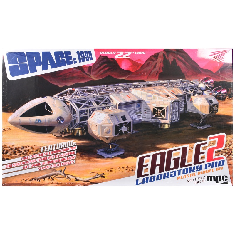 Skill 2 Model Kit Eagle 2 Laboratory Pod “Space: 1999” (1975-1977) TV Series 1/48 Scale Model by MPC