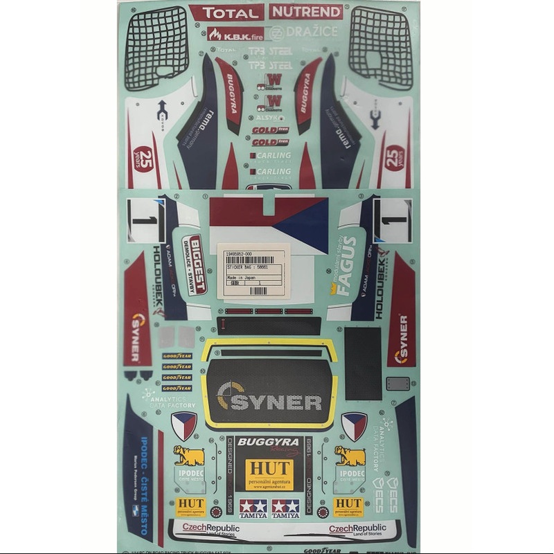 Tamiya – 9495952 – Sticker Bag for 58661