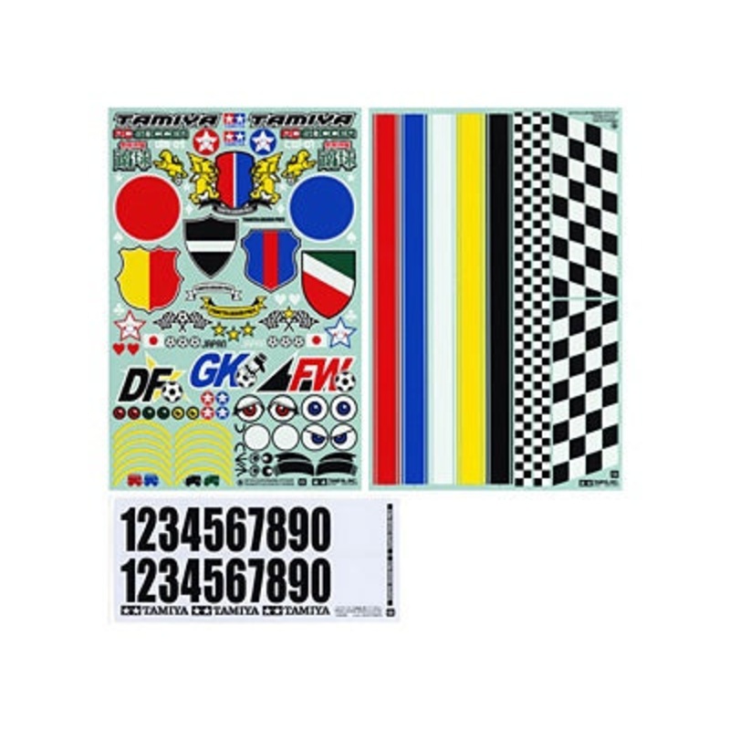 Tamiya – Customizing Sticker (Team)