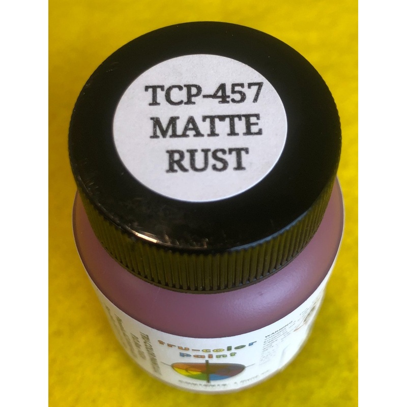 Tru Color TCP-457 Matte Rust, Paint 1 ounce,