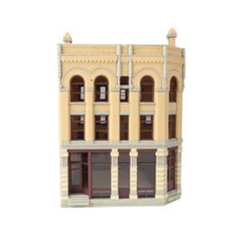 Walthers #933-4203 Walthers Water Street Building — Kit