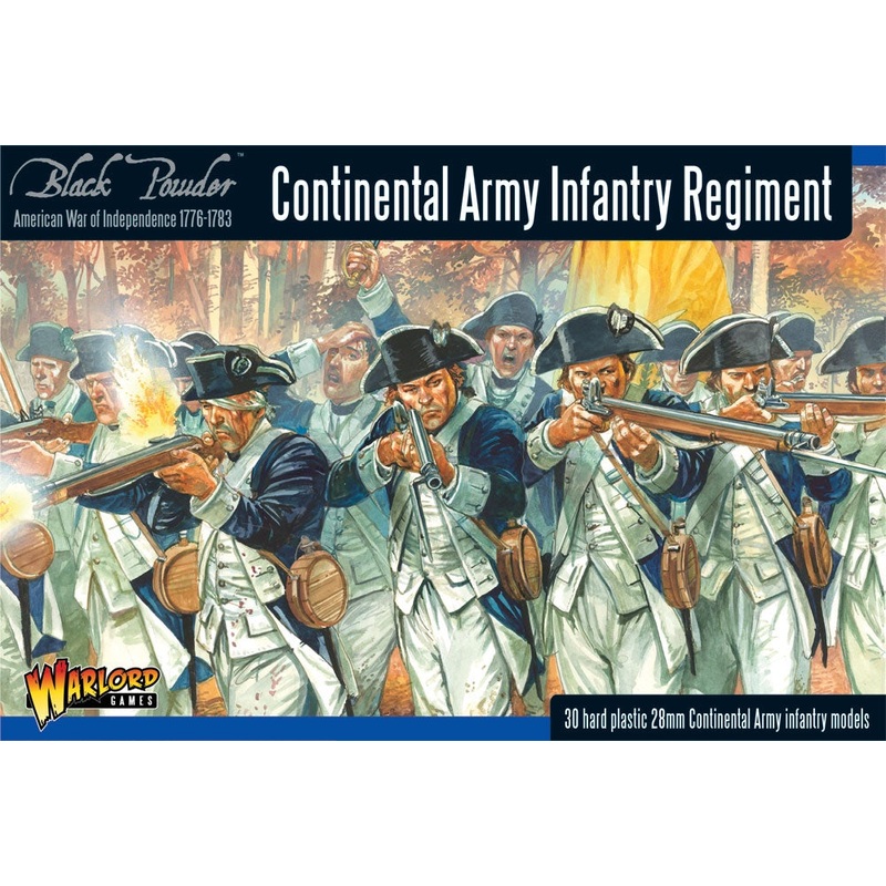 Warlord – Black Powder  Continental Infantry Regiment