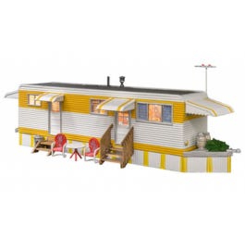 Woodland Scenics BR5863 O Sunny Days Trailer (Built up)