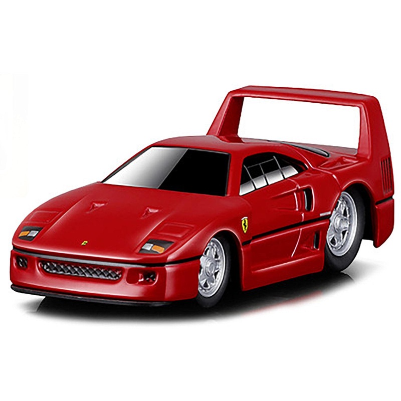 Ferrari F40 Red 1/64 Diecast Model Car by Muscle Machines