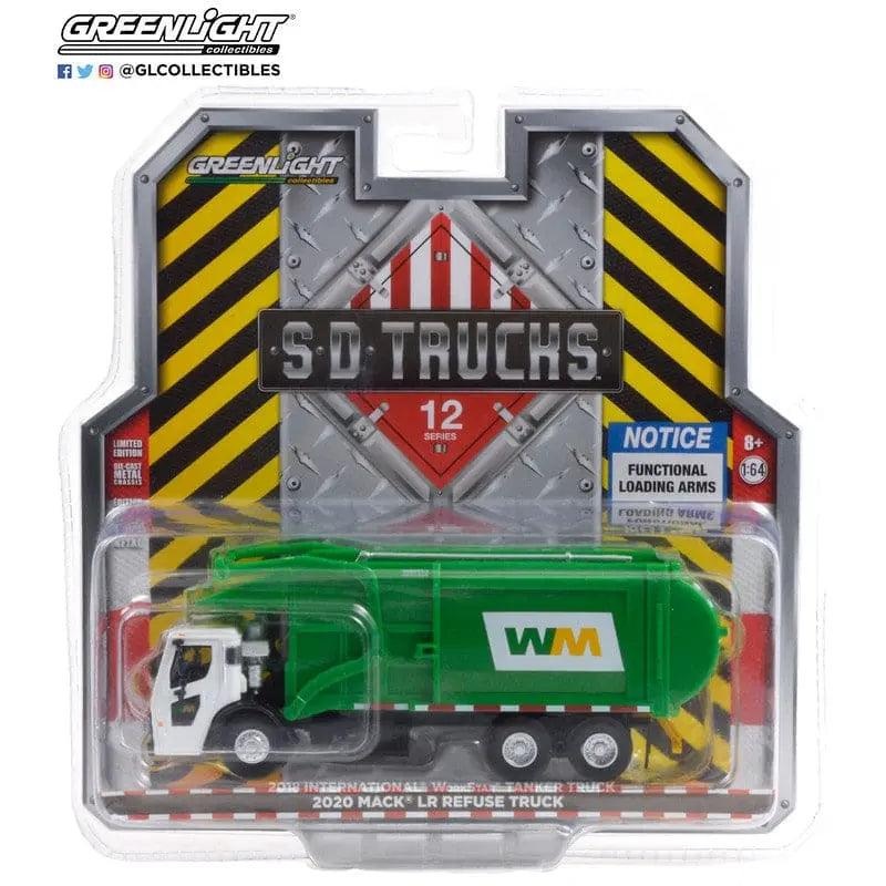 GL – 1:64 scale – 2020 Mack LR Refuse Truck – Waste Management