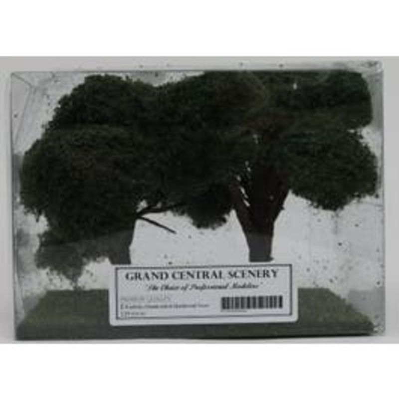Grand Central Scenery T29  Medium Hardwood Trees  4″- 5″ (2 pcs)