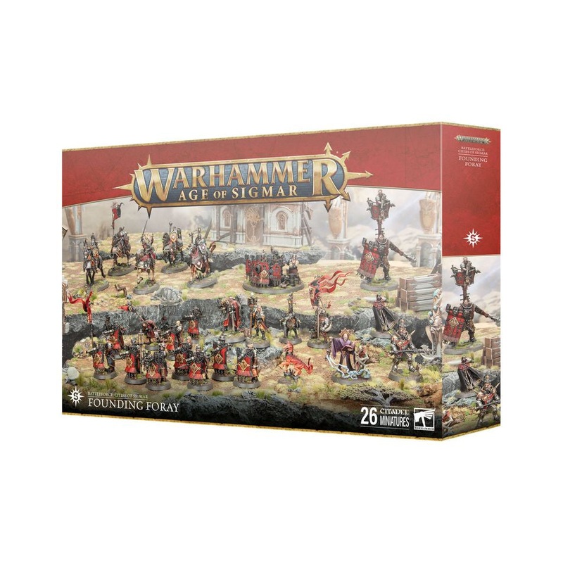 GW – Warhammer AOS Battleforce: Cities Of Sigmar – Founding Foray (86-29)