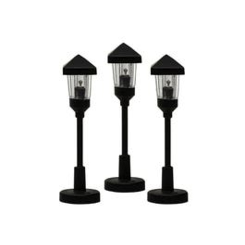 Lionel HO 2056190 HO Gas Lamps – Clear (3 pack)