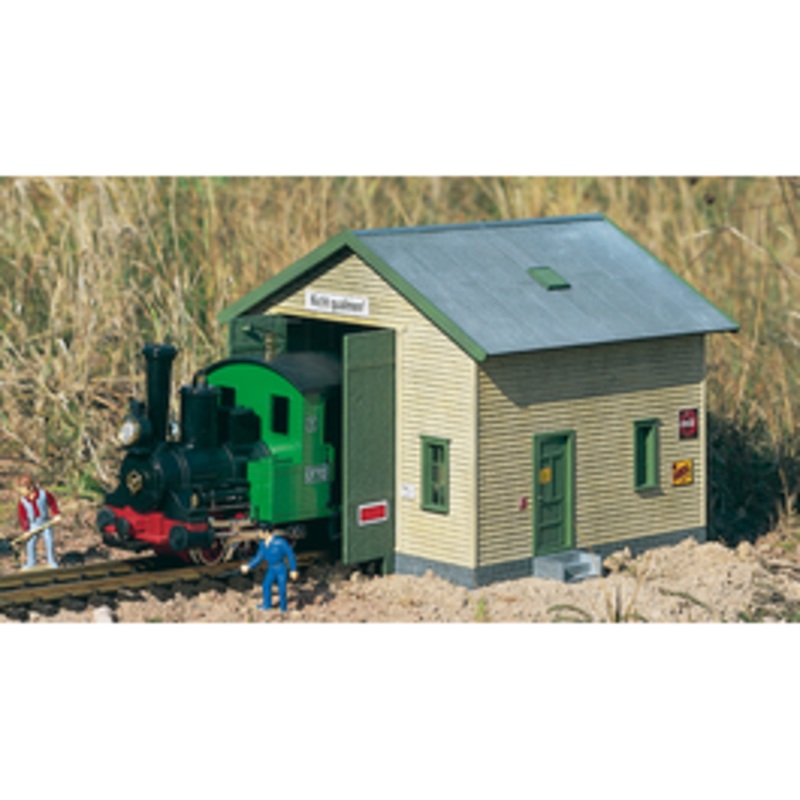 PIKO 62044 Red River Loco Shed, Building Kit (G-Scale)