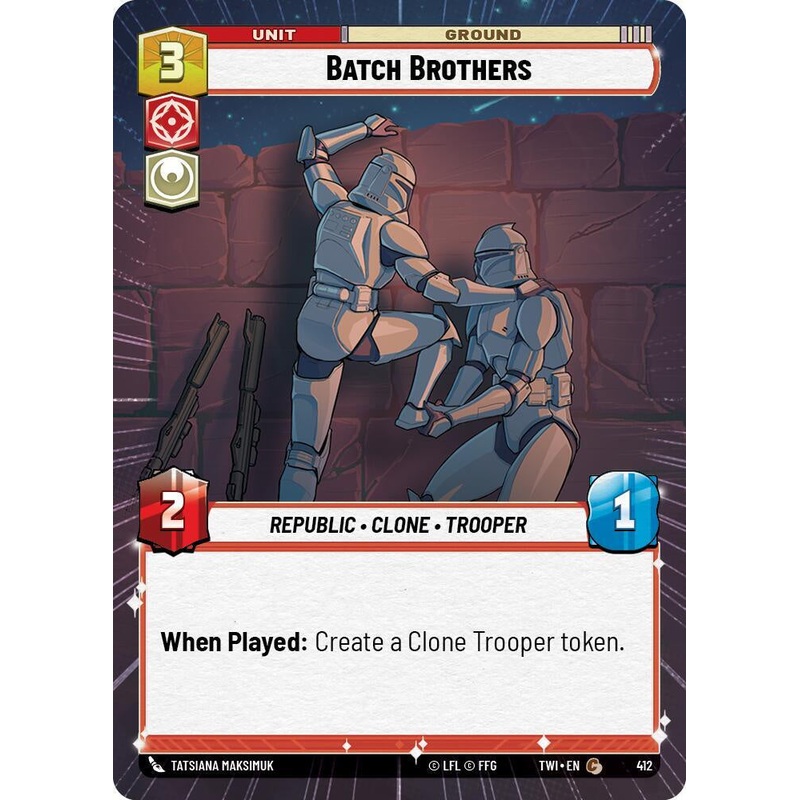 SWU – Batch Brothers (412) (Hyperspace Foil)