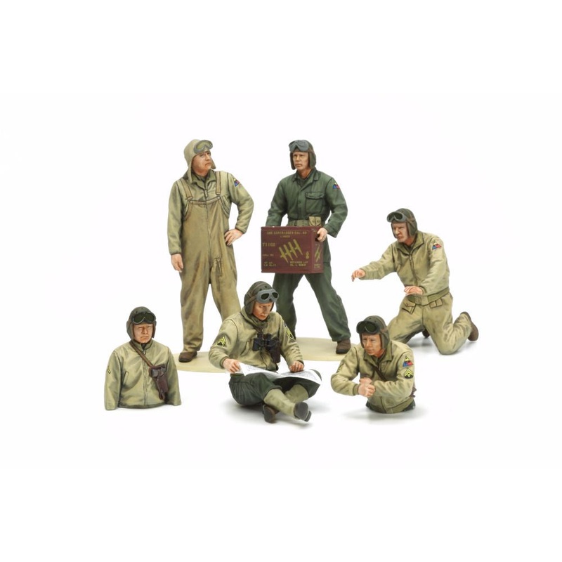 Tamiya – 1/35 U.S. Tank Crew Set (European Theater)
