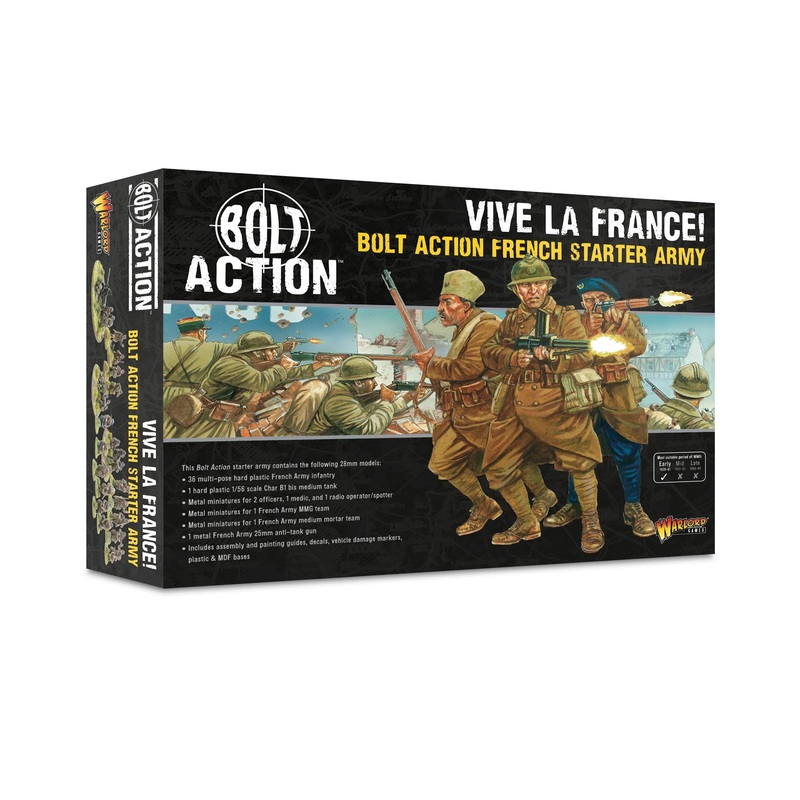 Warlord – Bolt Action: French Army Starter Army