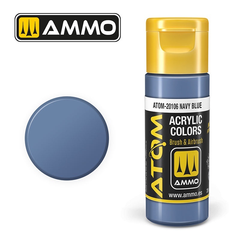 ATOM – 20106  Navy Blue (20ml)